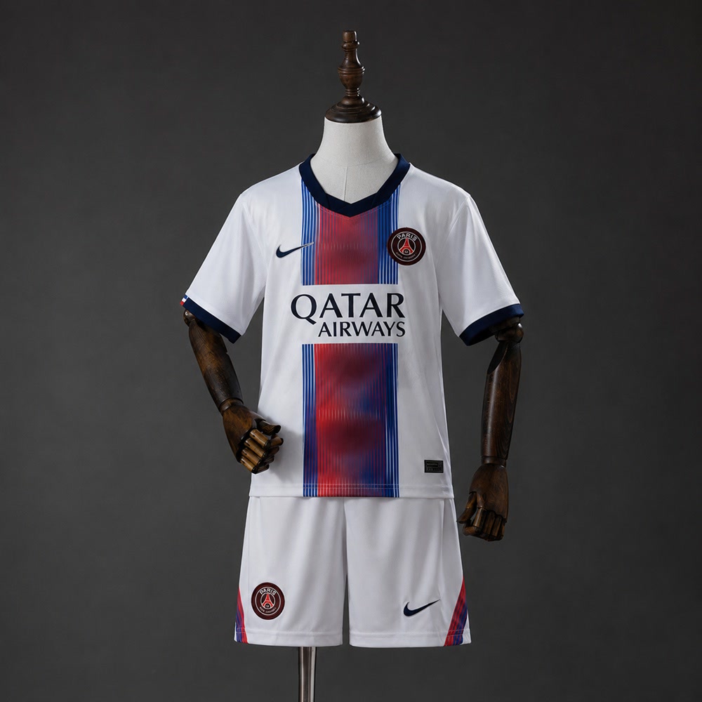 Conjunto infantil PSG visitante 2026/27