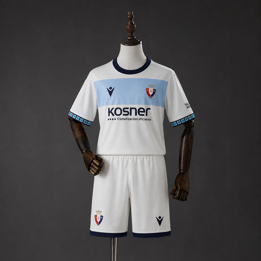 Conjunto infantil Osasuna visitante 2026/27