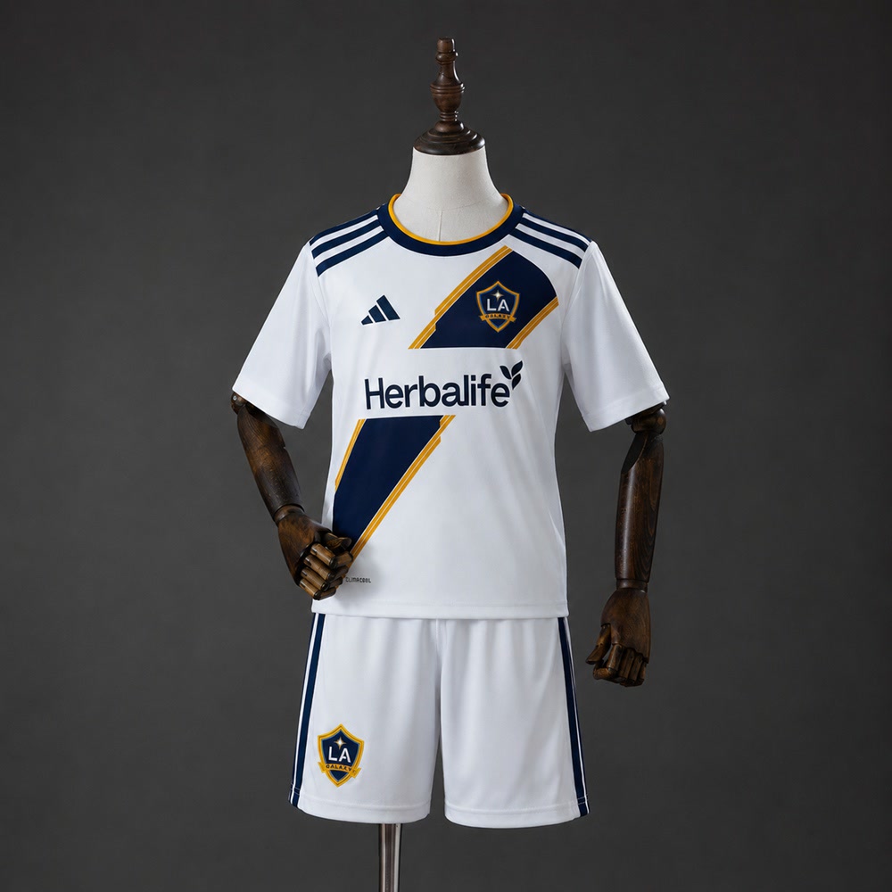 Conjunto infantil LA Galaxy local 2026/27