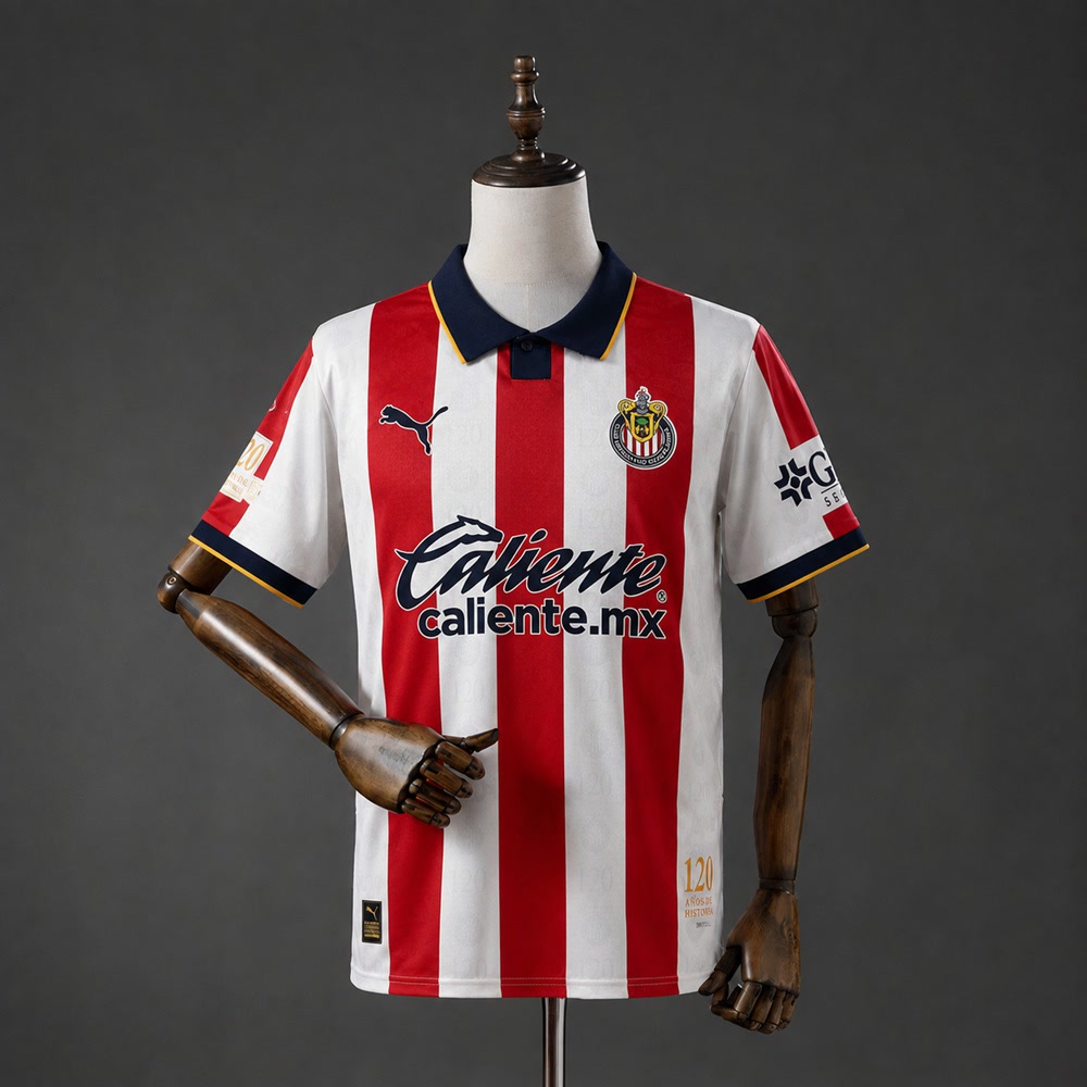 Camiseta Chivas Guadalajara edición especial 2026/27 · 120 aniversario