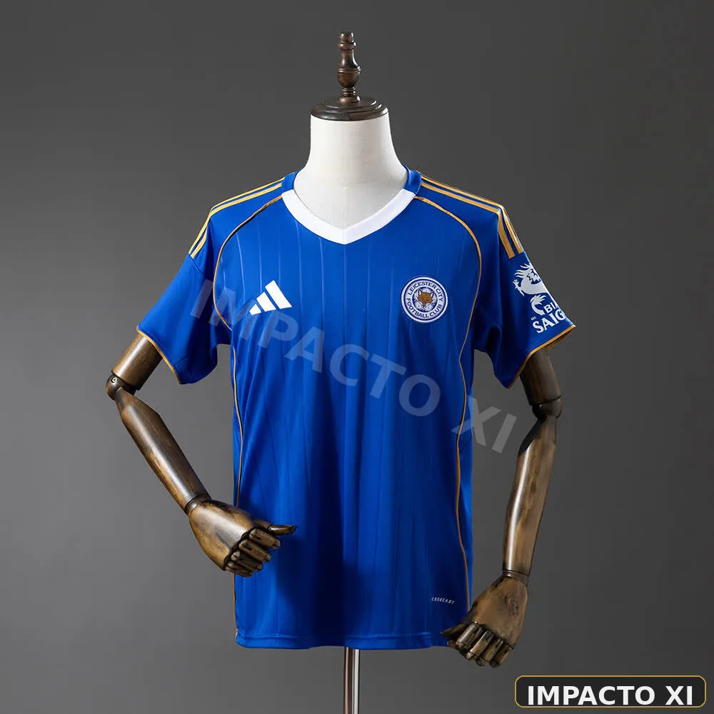 Camiseta Leicester City local 2025/26