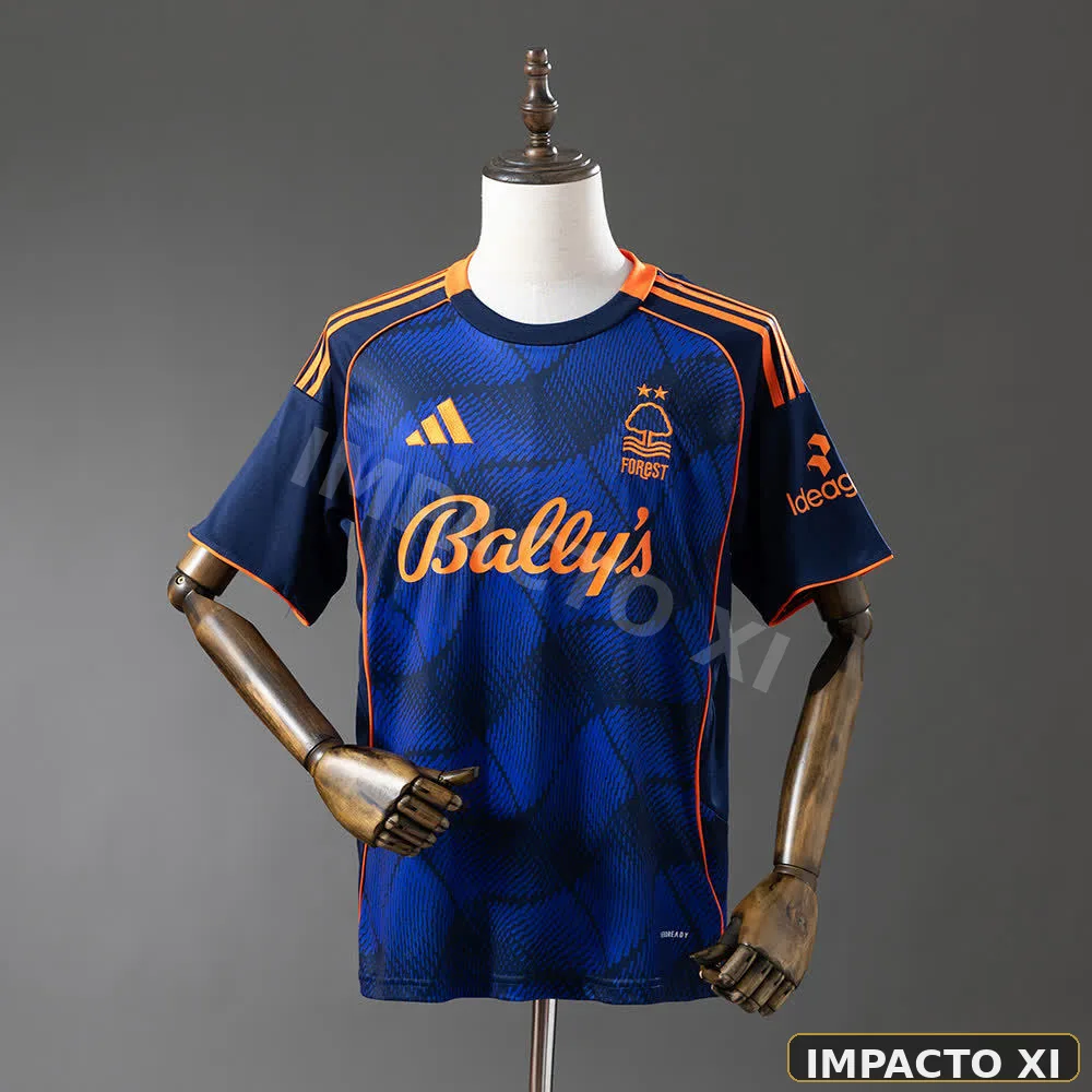 Camiseta Nottingham Forest tercera 2025/26