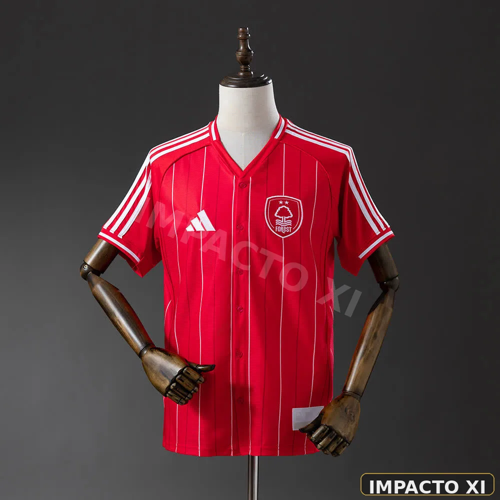 Camiseta estilo béisbol Nottingham Forest 2025/26