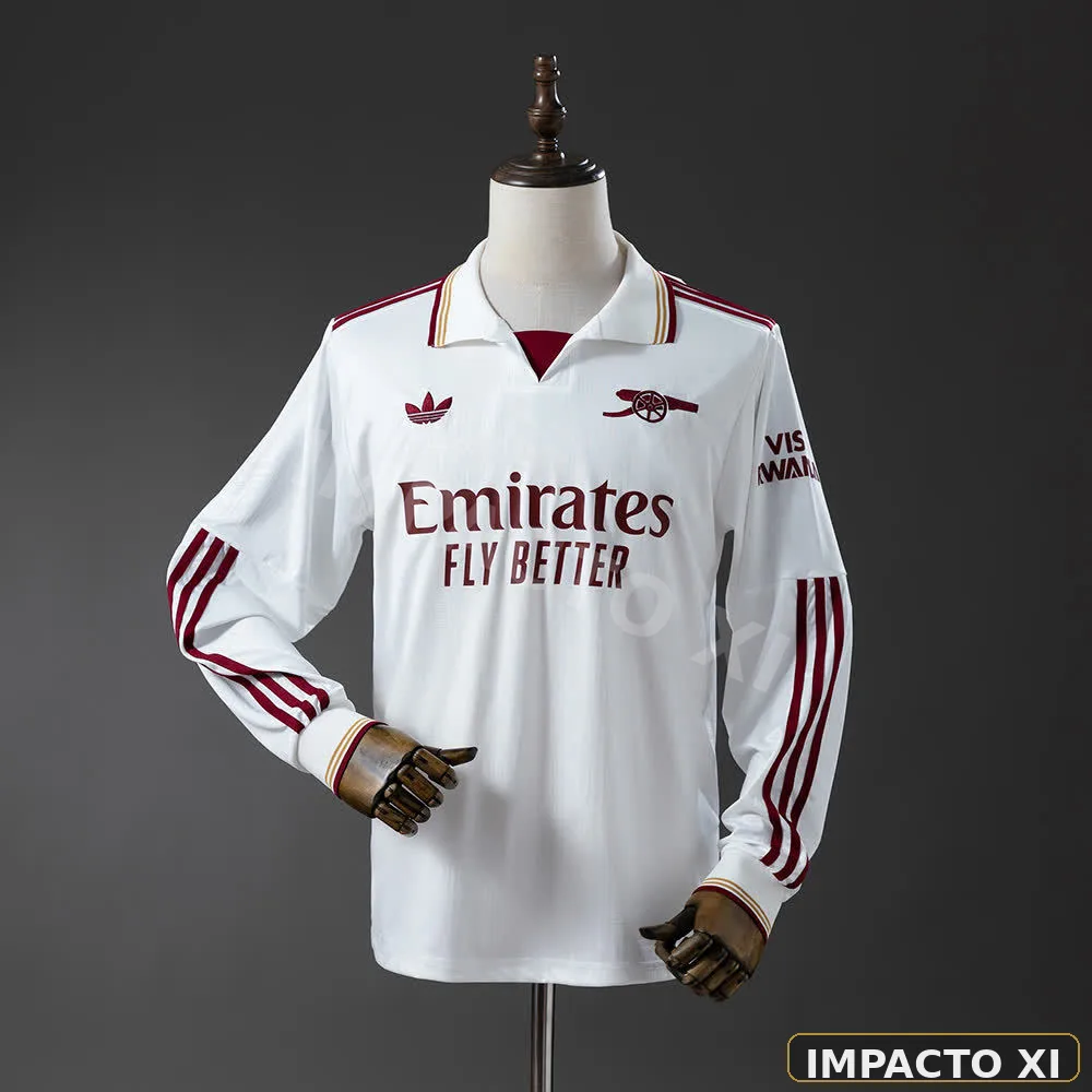 Camiseta Arsenal tercera 2025/26 manga larga