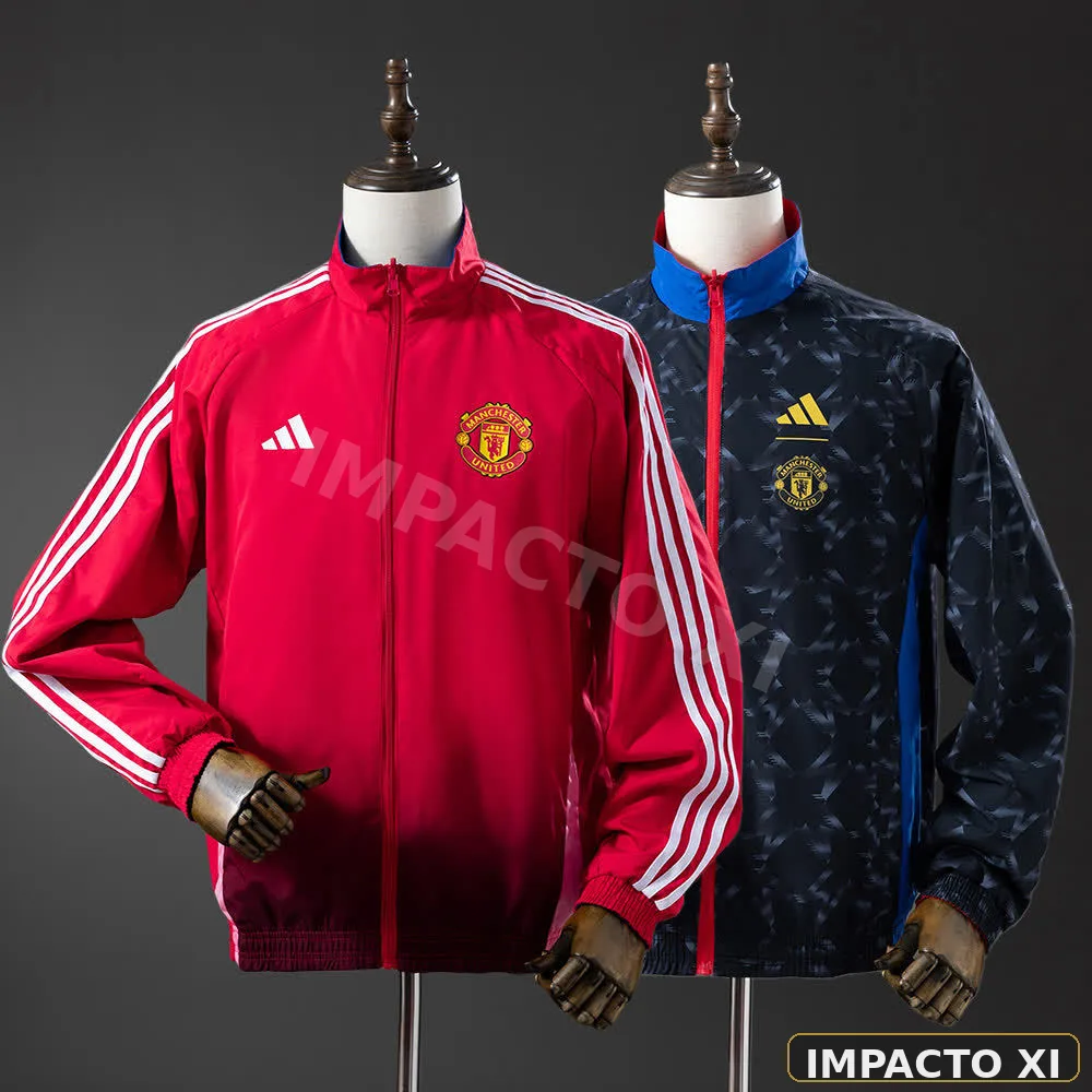 Chaqueta reversible Manchester United · Black_Red