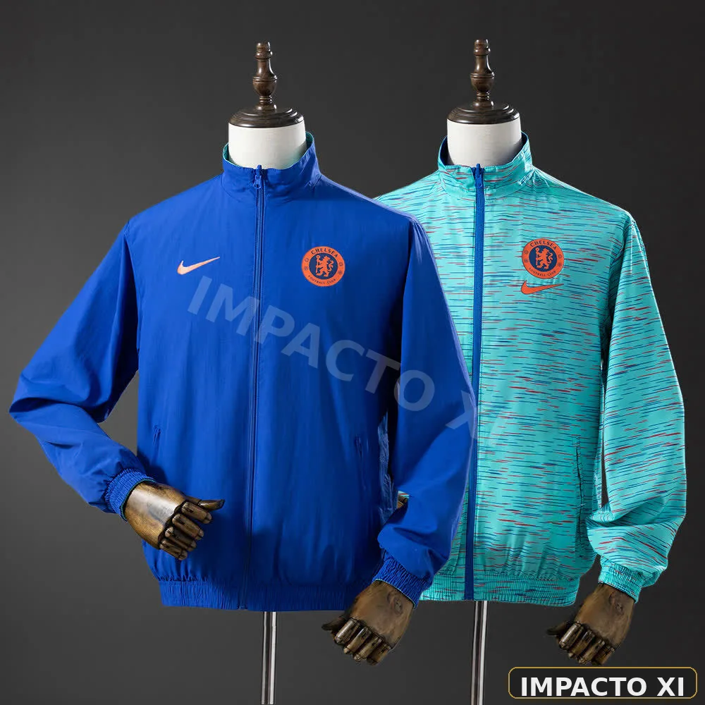 Chaqueta reversible Chelsea · Blue & Sky Blue