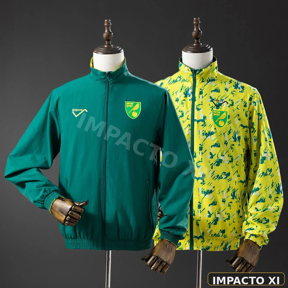 Chaqueta reversible Norwich City · Blue & Yellow
