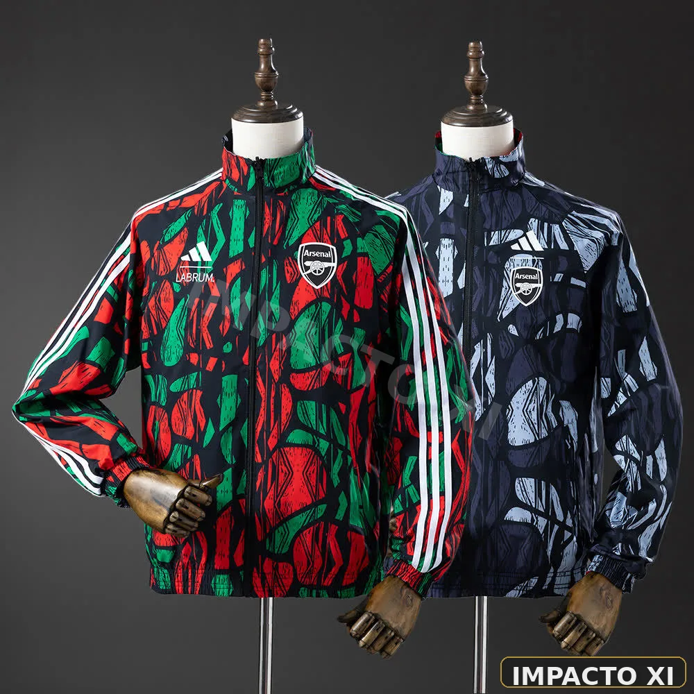Chaqueta reversible Arsenal · Red & Black