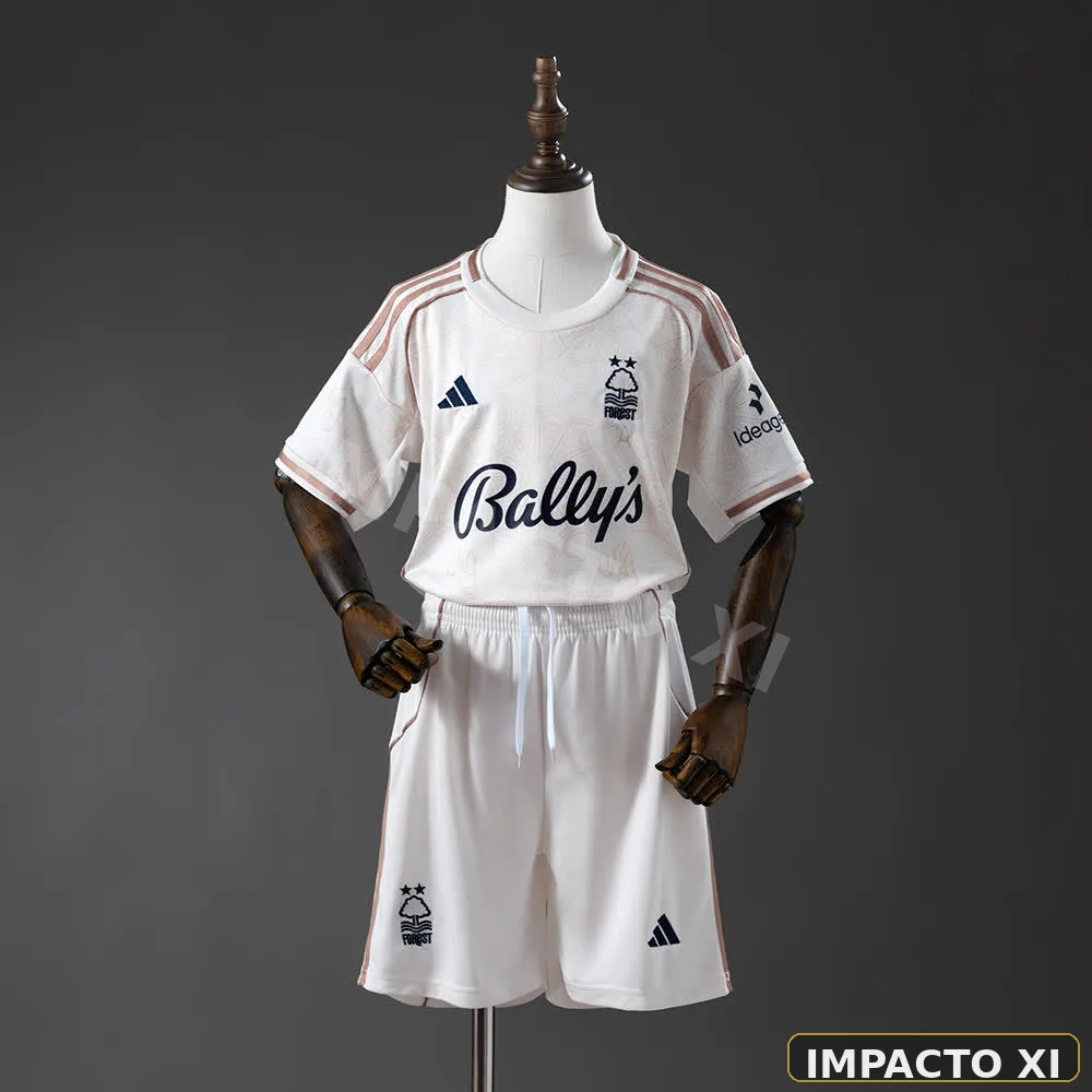 Camiseta Nottingham Forest visitante 2025/26 niño