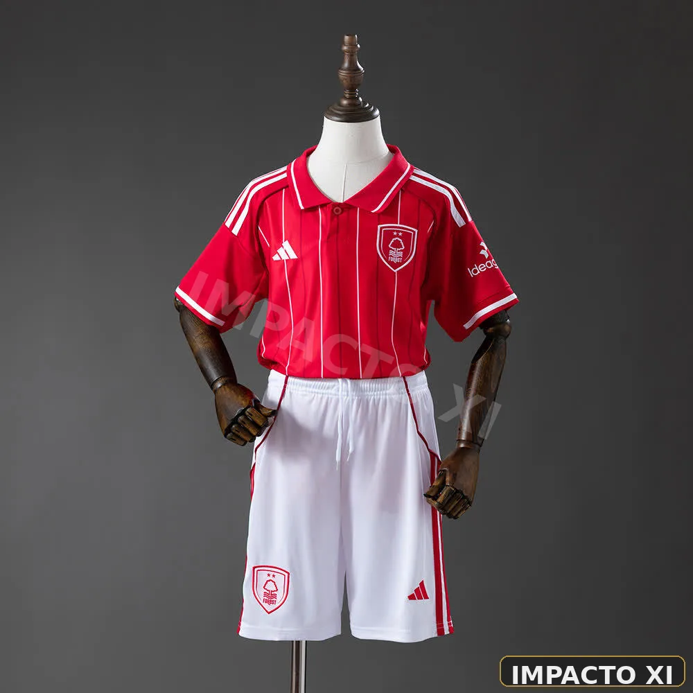 Camiseta Nottingham Forest local 2025/26 niño