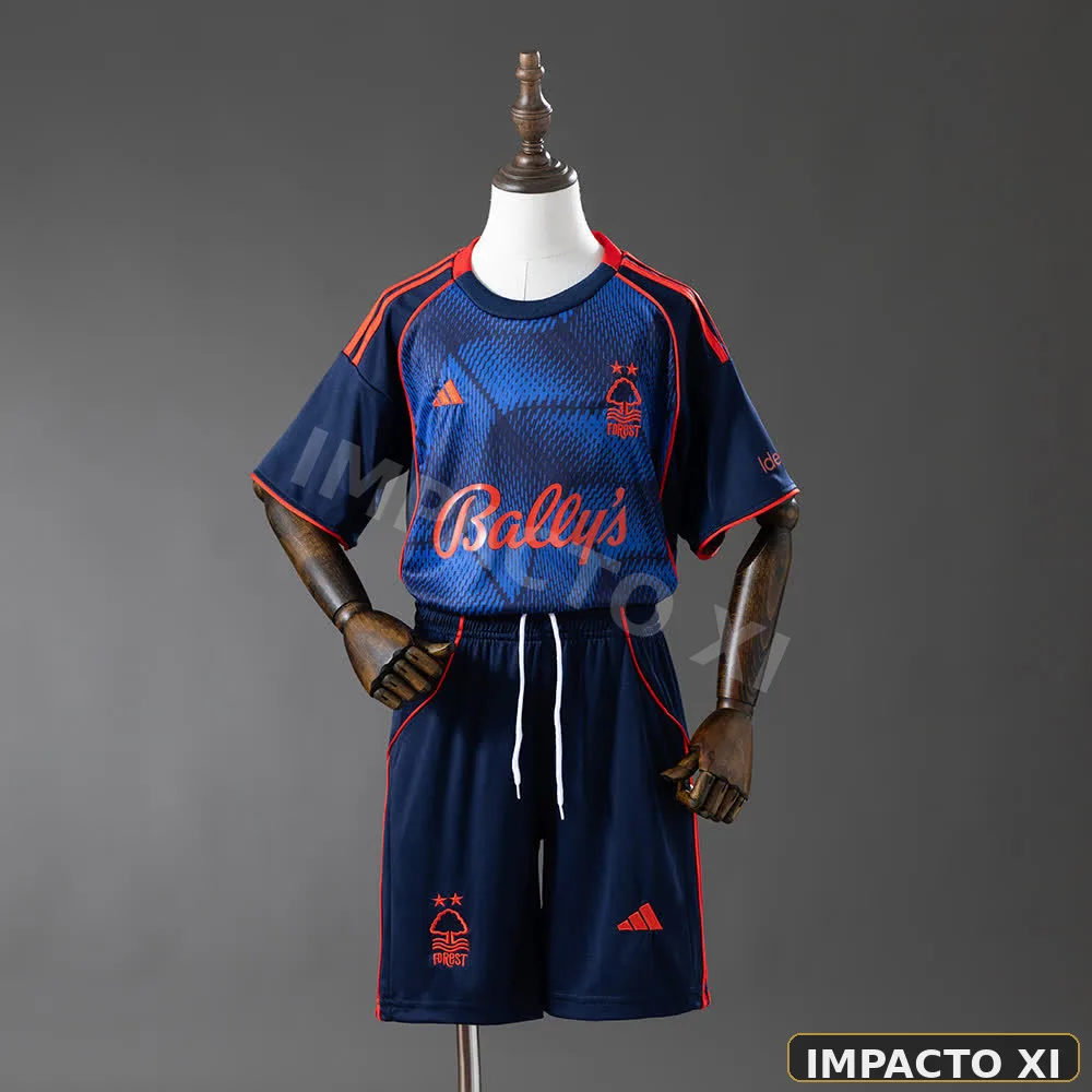 Camiseta Nottingham Forest tercera 2025/26 niño
