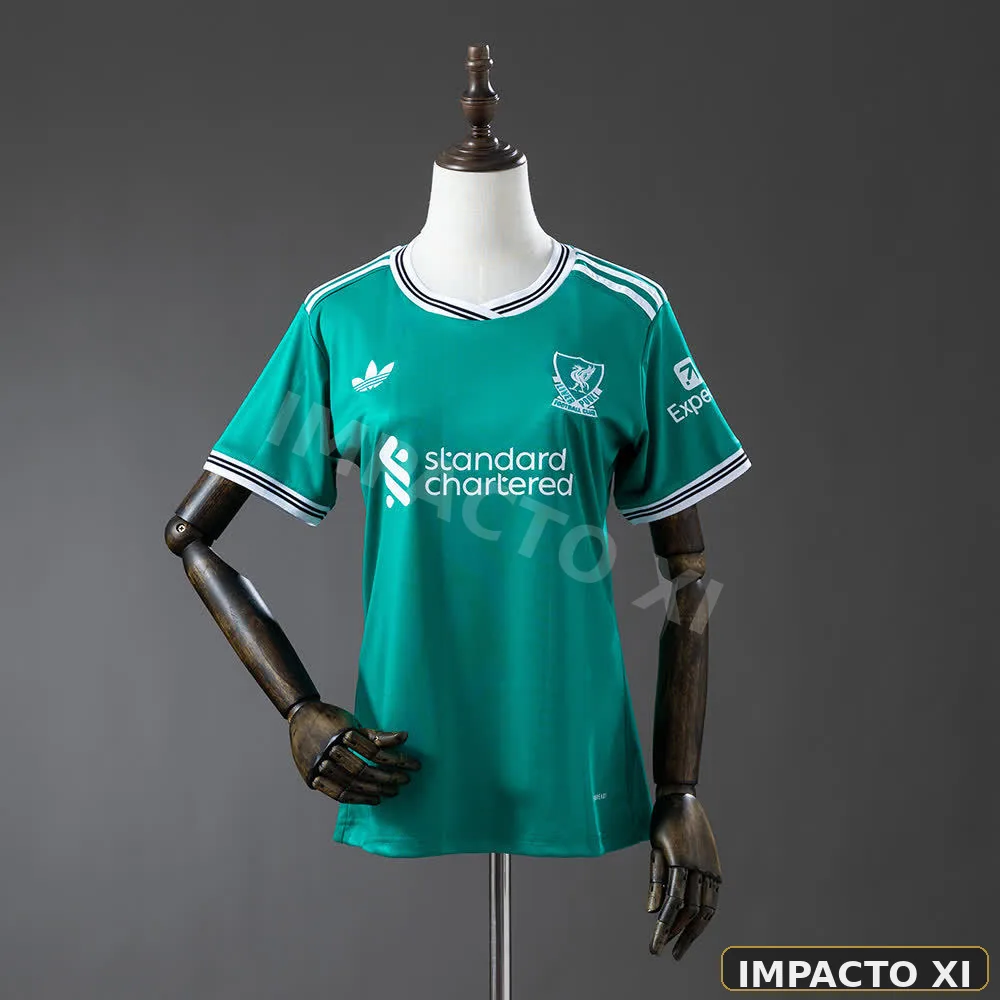Camiseta Liverpool tercera 2025/26 mujer