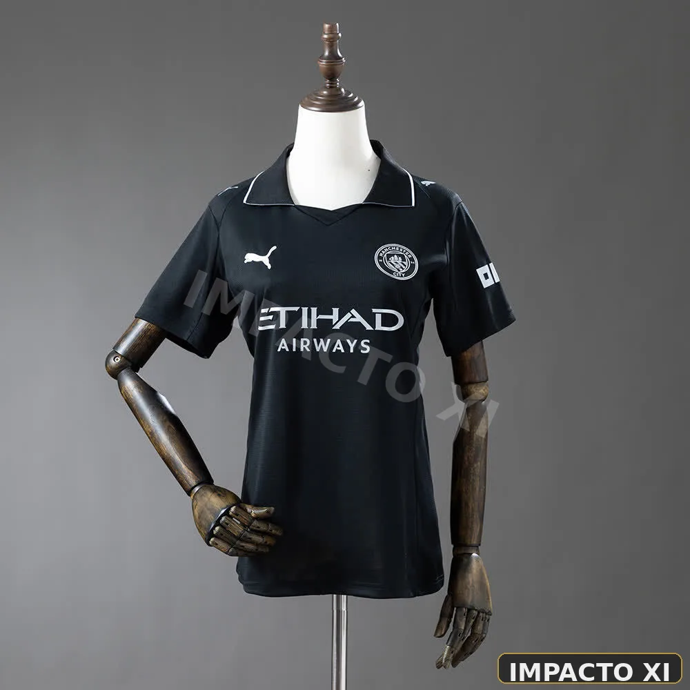 Camiseta Manchester City visitante 2025/26 mujer