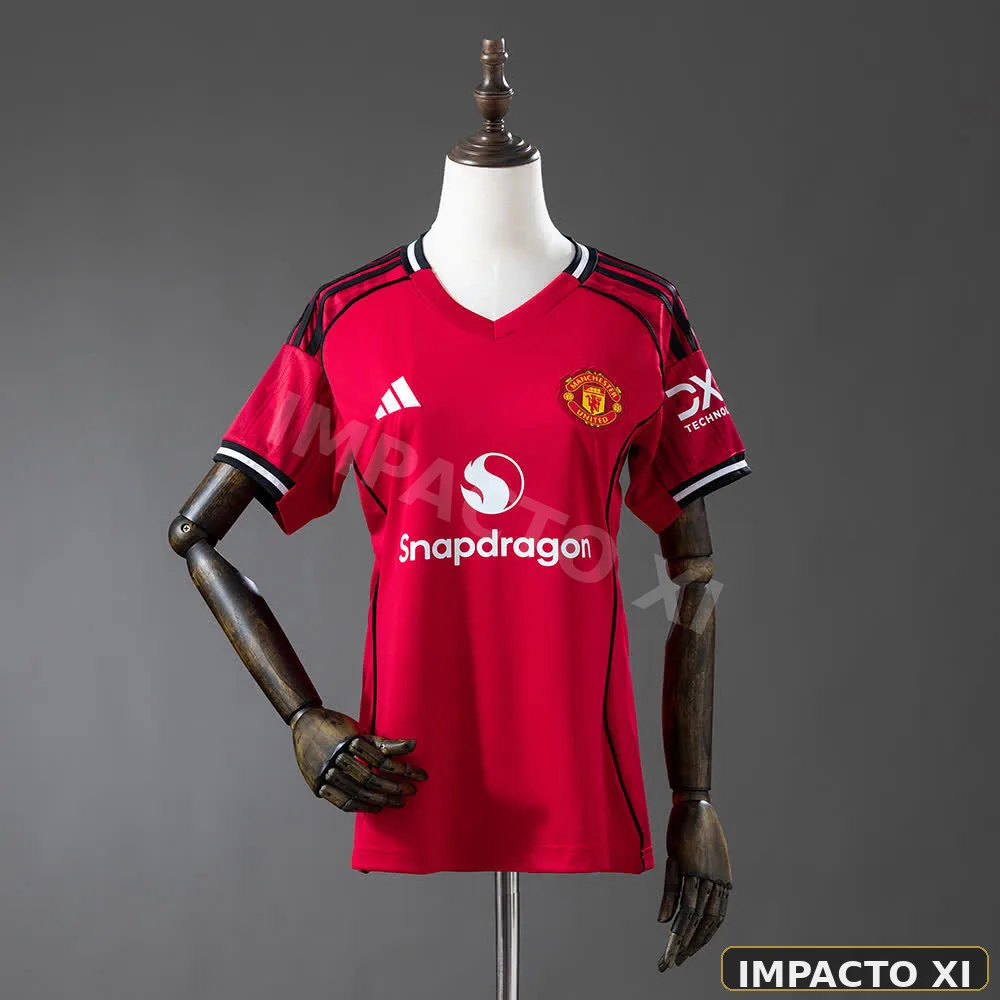 Camiseta Manchester United local 2025/26 mujer