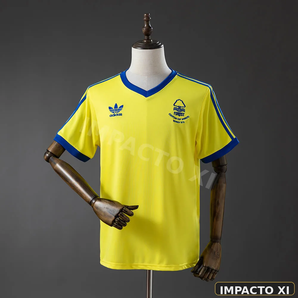 Camiseta retro Nottingham Forest visitante 1977/80