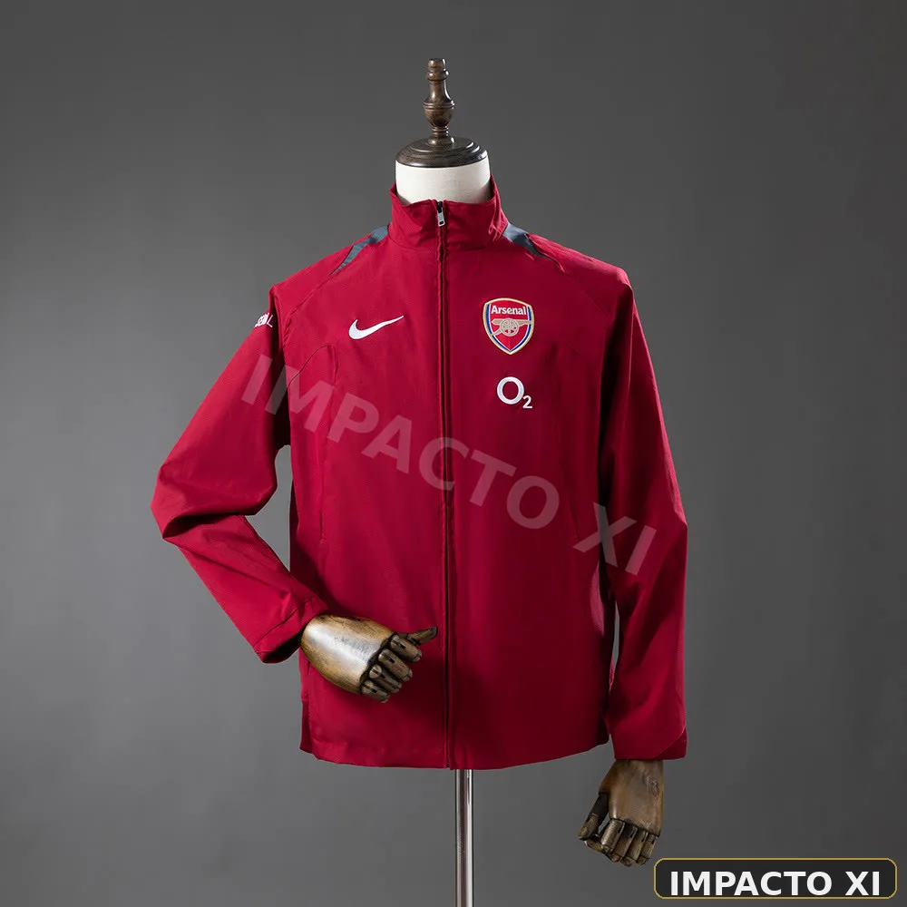 Cortavientos Arsenal 2005/06 · Burgundy