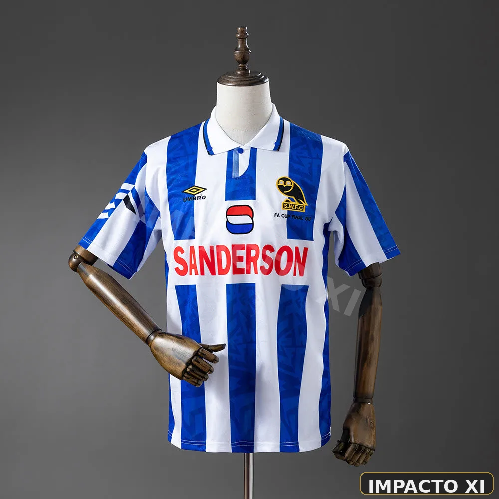 Camiseta retro Sheffield Wednesday local 1992/93