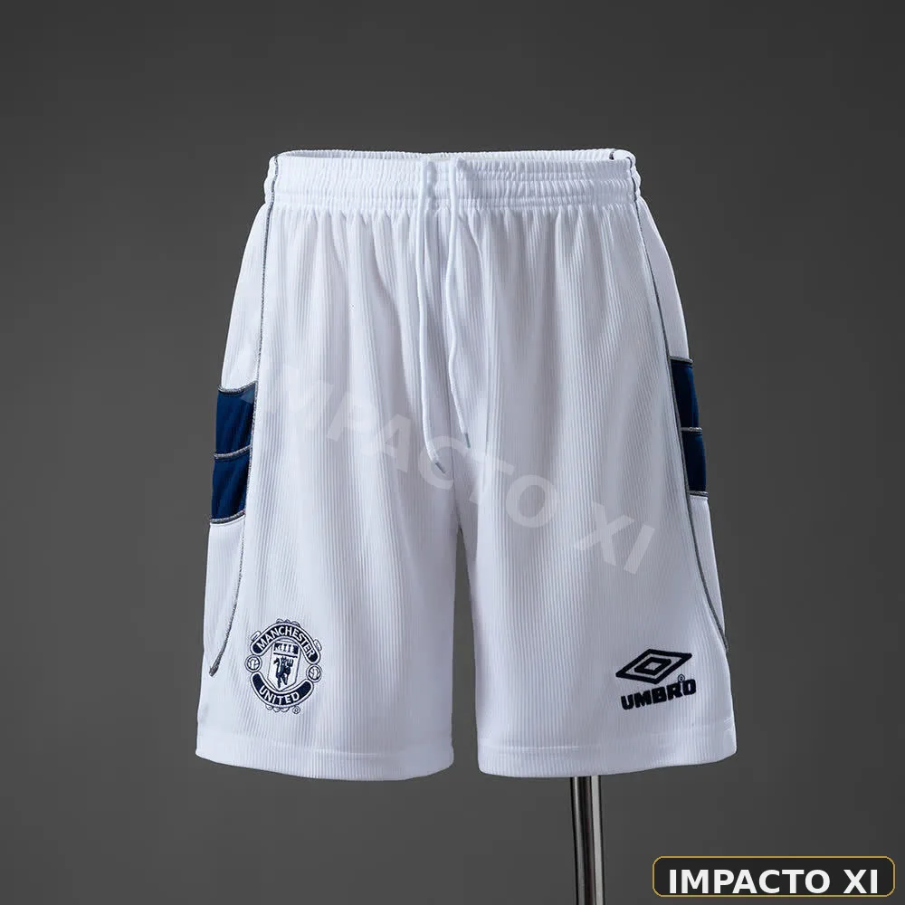 Pantalón corto retro Manchester United visitante 1999/00