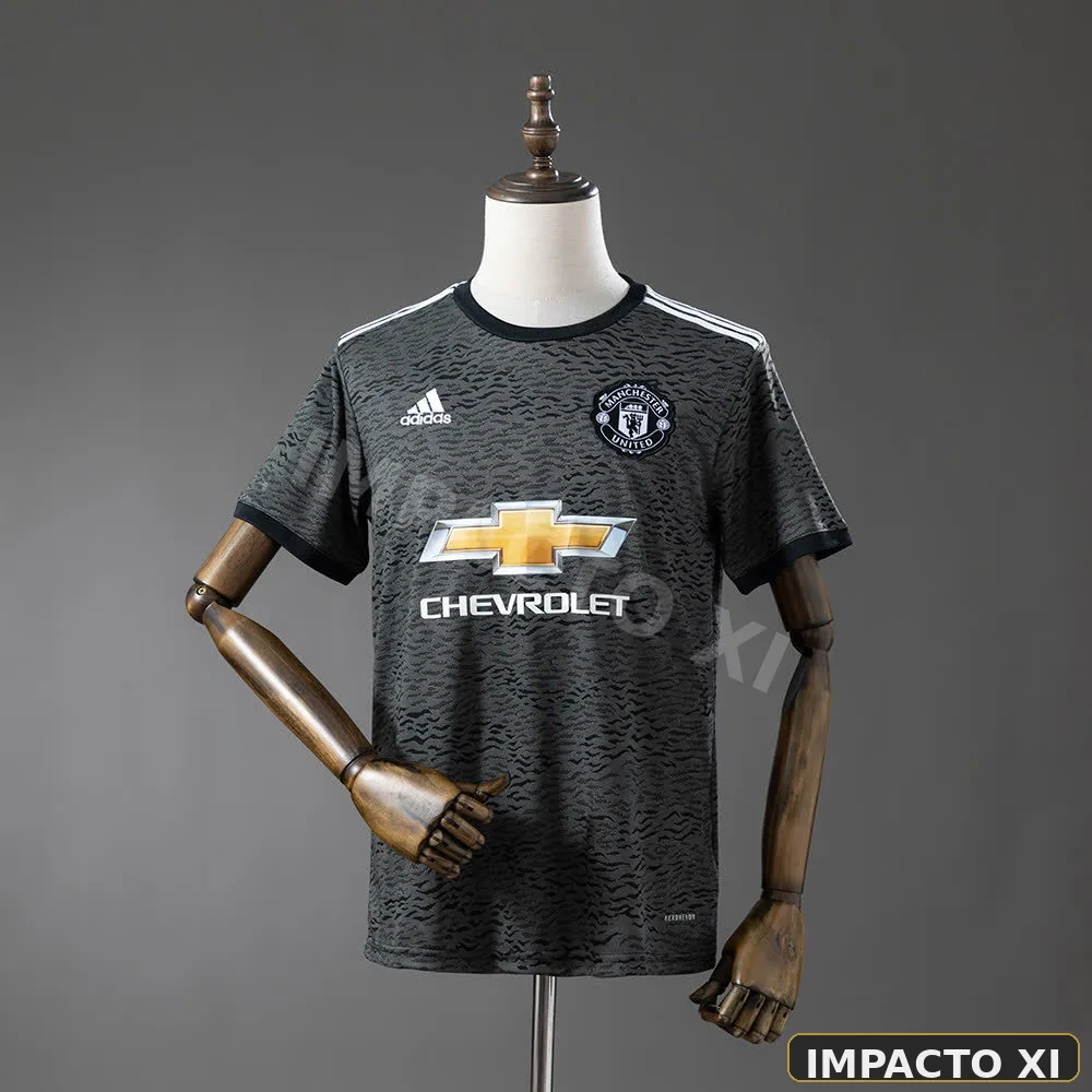 Camiseta retro Manchester United visitante 2020/21