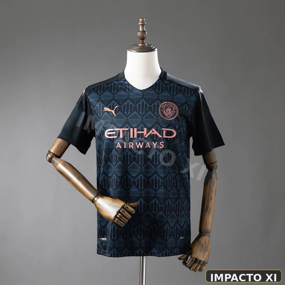 Camiseta retro Manchester City visitante 2020/21