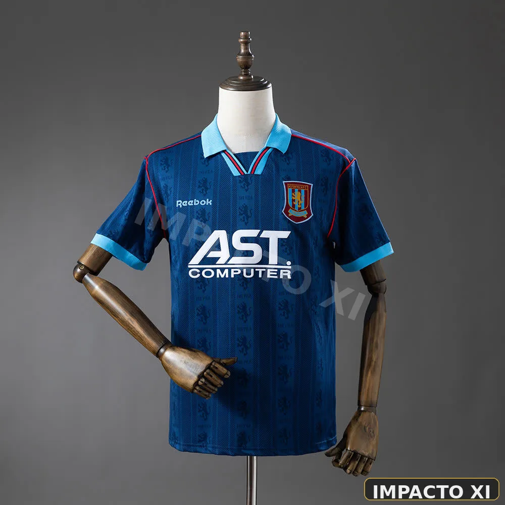 Camiseta retro Aston Villa visitante 1995/96