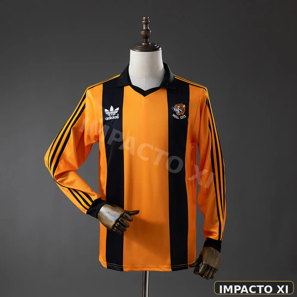 Camiseta retro Hull City local 1981/82 manga larga