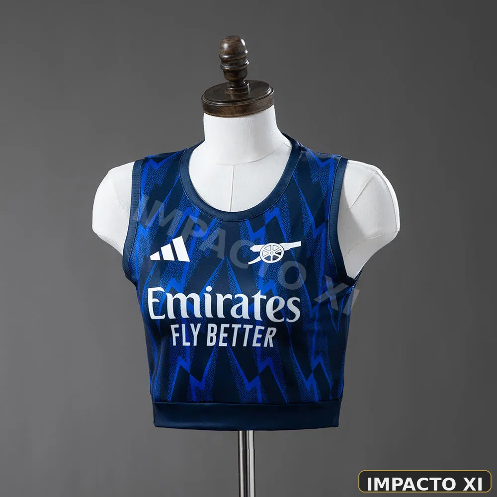Chaleco deportivo Arsenal visitante 2025/26 mujer