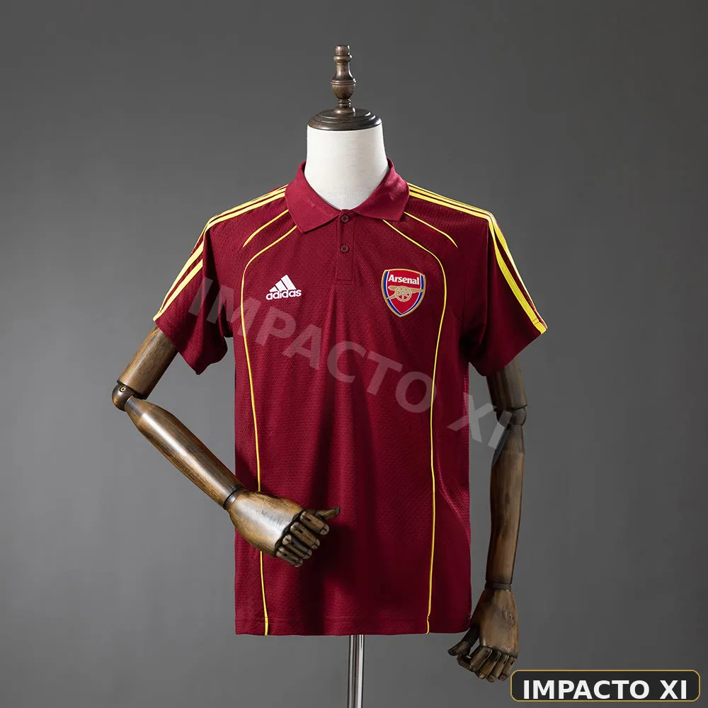 Polo Arsenal 2025/26 · Burgundy