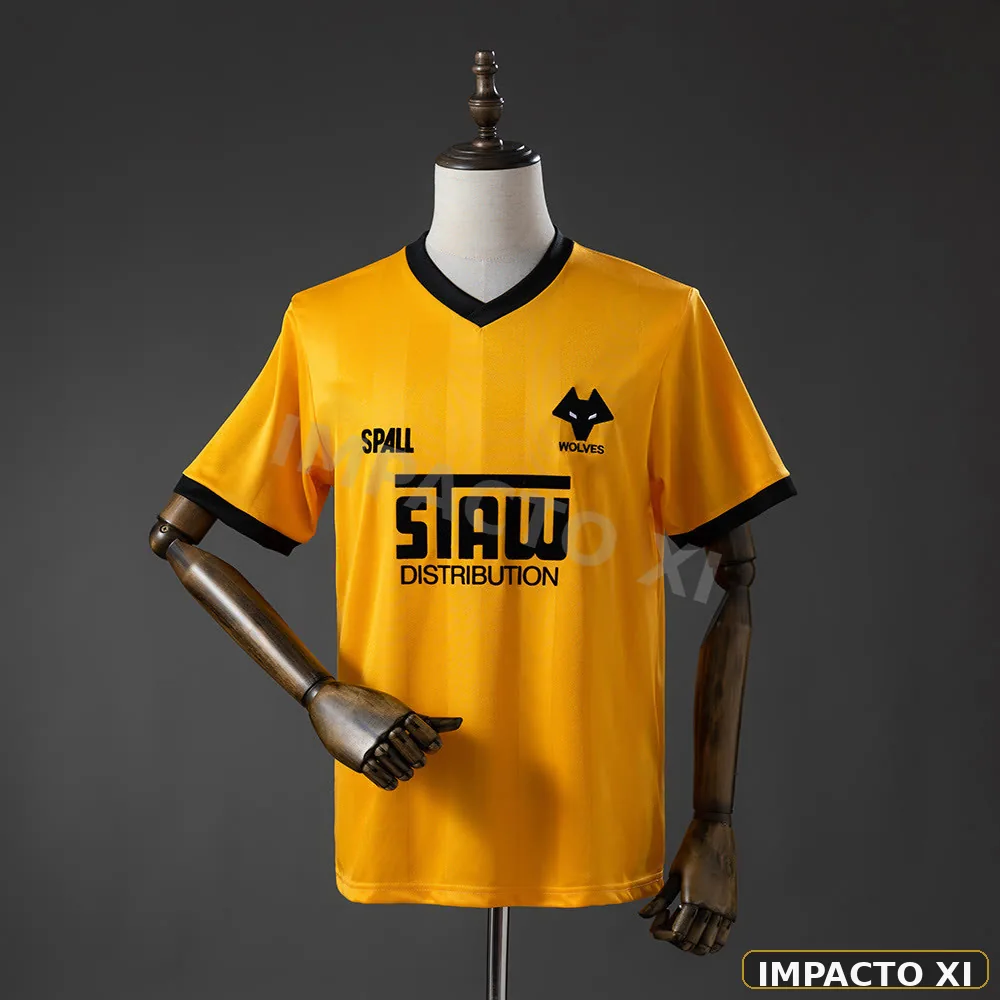 Camiseta retro Wolverhampton Wanderers local 1986/87