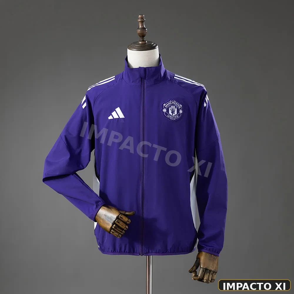 Cortavientos Manchester United 2025/26 · Purple