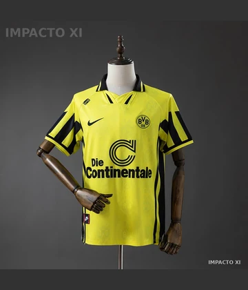 Camiseta Borussia Dortmund local 1996/97 · Retro