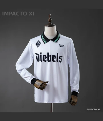 Camiseta Borussia Mönchengladbach local 1995/96 manga larga · Retro