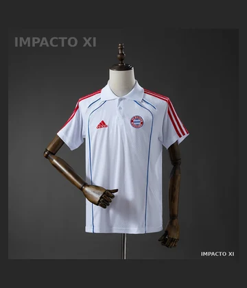 Polo Bayern Múnich 2025/26 · Blanco