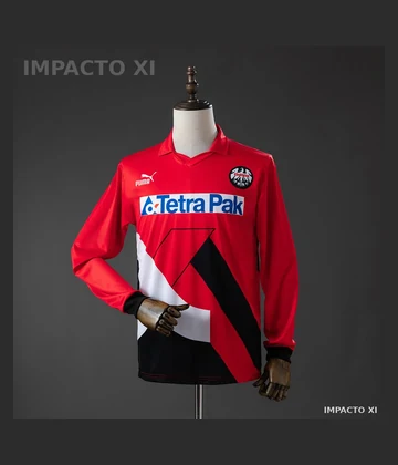 Camiseta Eintracht Frankfurt local 1993/95 manga larga · Retro