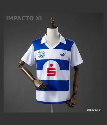 Camiseta MSV Duisburg local 1990/91 · Retro