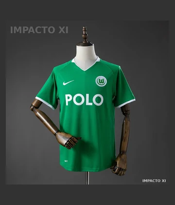 Camiseta VfL Wolfsburg local 2008/09 · Retro