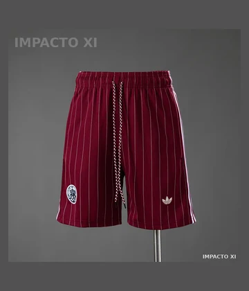 Pantalón corto Ajax · Terrace Icons · Rojo
