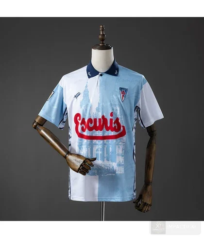 Camiseta SD Compostela equipación local 1997/99 · Retro