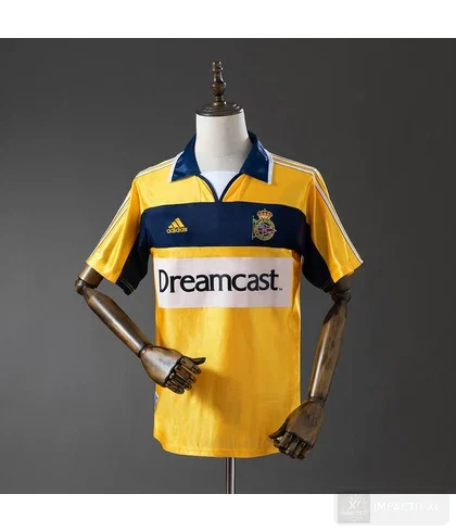 Camiseta Deportivo de La Coruña equipación visitante 2000/01 · Retro