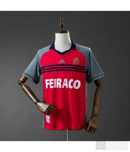 Camiseta Deportivo de La Coruña equipación visitante 1998/99 · Retro