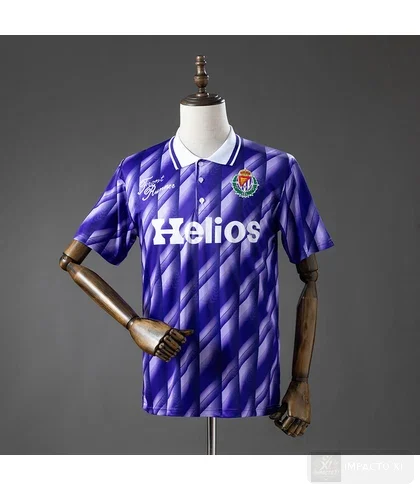 Camiseta Real Valladolid equipación local 1992/93 · Retro