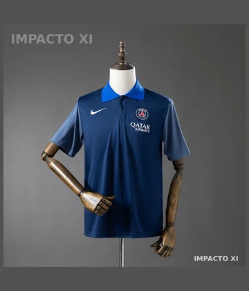 Polo PSG 2025/26 · Azul oscuro