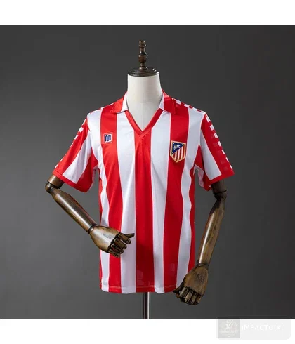 Camiseta Atlético de Madrid equipación local 1982/83 · Retro
