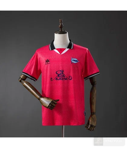 Camiseta Deportivo Alavés equipación visitante 2000/01 · Retro
