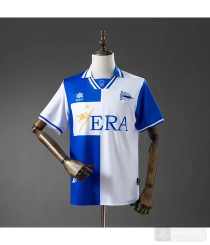 Camiseta Deportivo Alavés equipación local 1999/00 · Retro