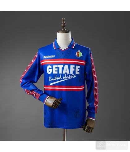 Camiseta Getafe equipación local 1998/99 · Manga larga · Retro