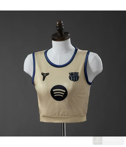 Camiseta sin mangas Barcelona equipación visitante 2025/26 · Mujer