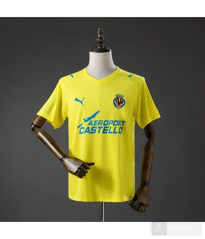 Camiseta Villarreal equipación local 2008/09 · Retro