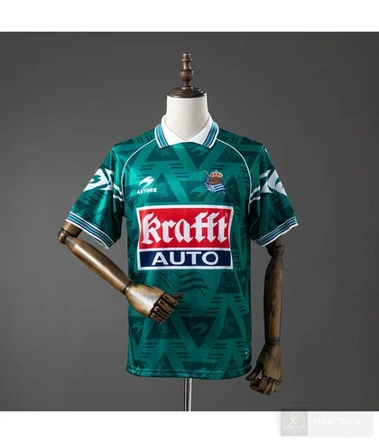 Camiseta Real Sociedad equipación visitante 1995/96 · Retro