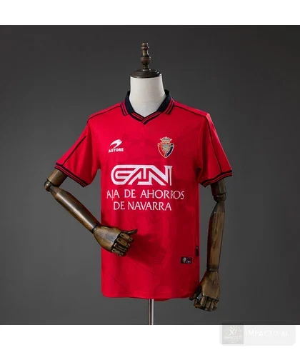 Camiseta Osasuna equipación local 1998/00 · Retro